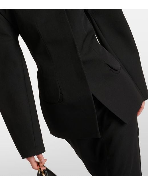 Jacquemus Black Les Sculptures 'la Veste Castagna' Blazer