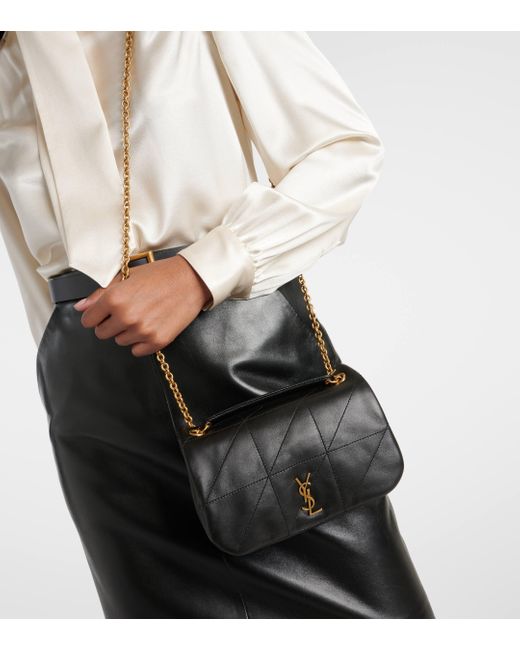 Saint Laurent White Jamie 4.3 Mini Leather Shoulder Bag