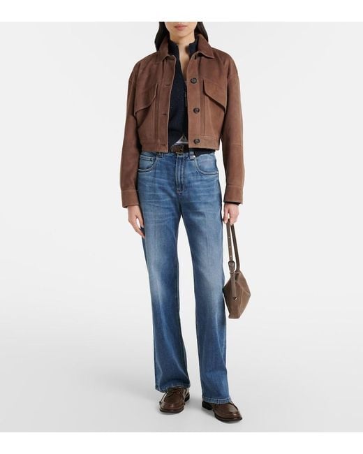 Brunello Cucinelli Blue Straight Jeans
