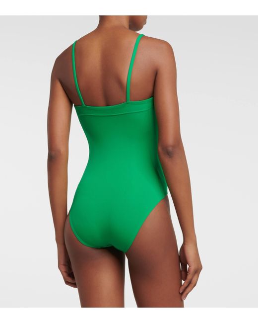Eres Green Aquarelle Swimsuit