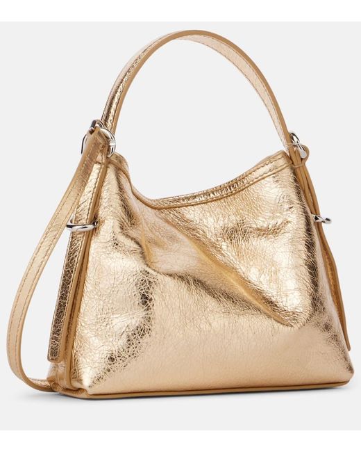 Givenchy Natural Voyou Nano Metallic Leather Tote Bag