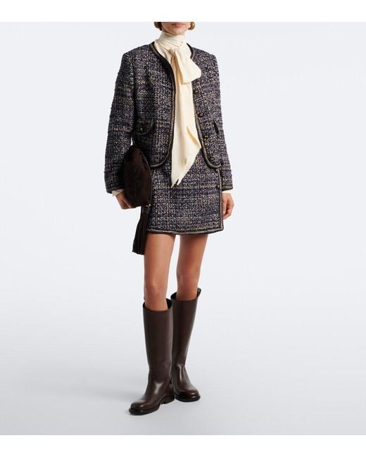 Etro Black Tweed Jacket