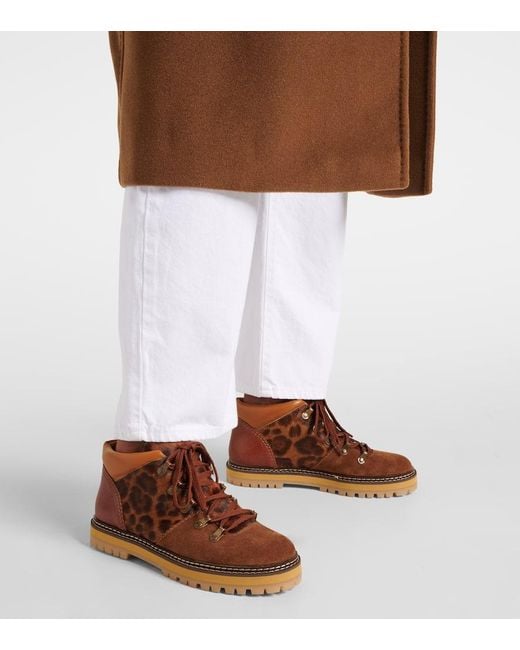 Stivaletti Eileen di See By Chloé in Brown