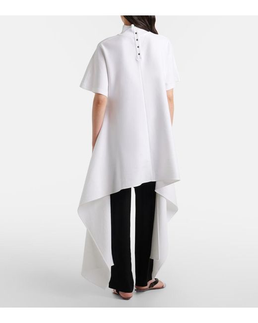 Alaïa Black Cady Straight Pants