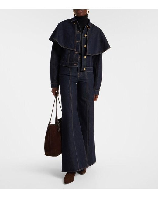 Ulla Johnson Blue Jeansjacke Agata