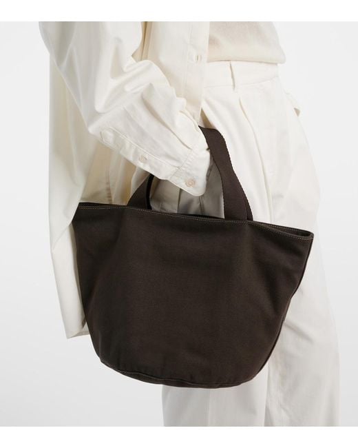 Borsa Sisal Medium di The Row in Black