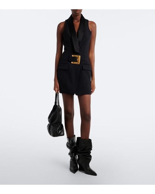 Shopper Sphynx Medium di Balmain in Black