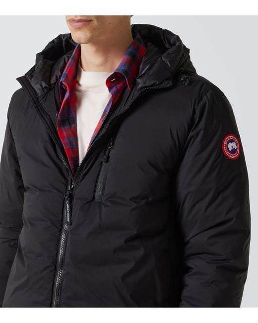 Canada Goose Black Lodge Hoody Down Jacket for men