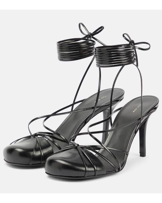 The Row Black Pumps Joan Aus Leder
