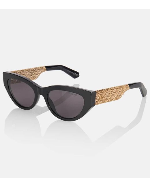 Dior Brown Dioresille B1I Cat-Eye Sunglasses