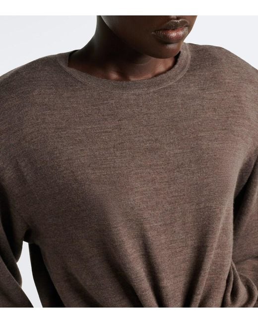 Magda Butrym Brown Wool Sweater