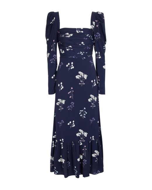 SELF-PORTRAIT Off-the-shoulder Taffeta Midi Dress - We Select Dresses