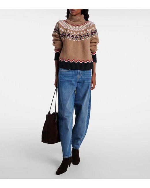 Alanui Black Sweet Winter Virgin Wool Sweater