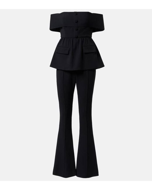 Jumpsuit di Self-Portrait in Blue