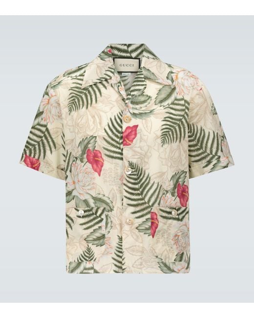 hawaiian shirt gucci
