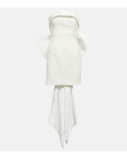 Rebecca Vallance White Bridal Madeline Minidress