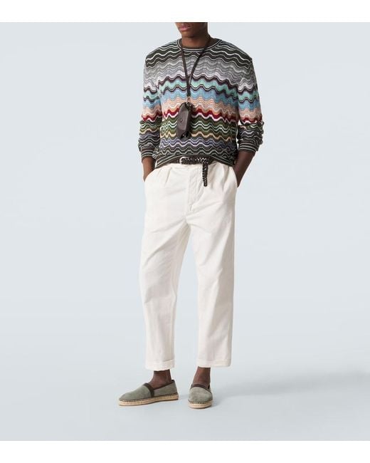 Pullover di Missoni in Gray da Uomo
