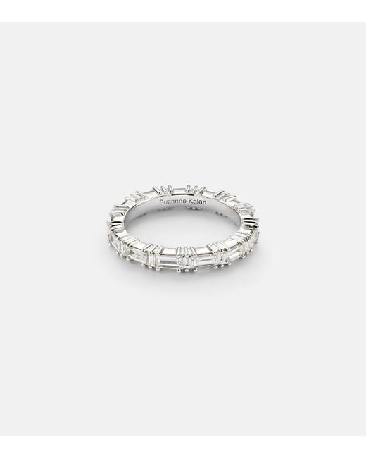 Suzanne Kalan 18kt White Gold Ring With Diamonds
