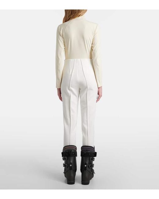 Pantalones De Esqui Elaine Con Fuseau Bogner de color White