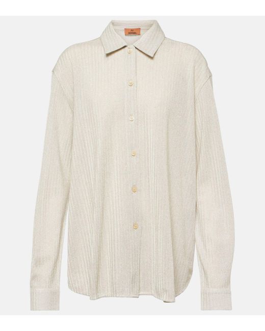 Missoni White Cotton-blend Shirt