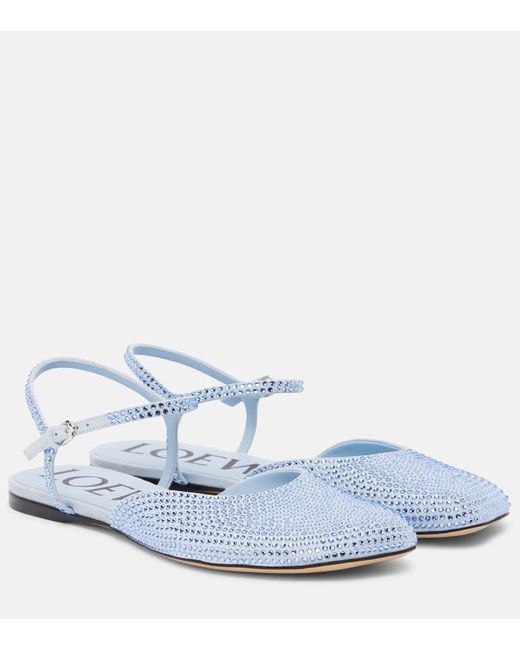 Ballerine Toy di Loewe in White