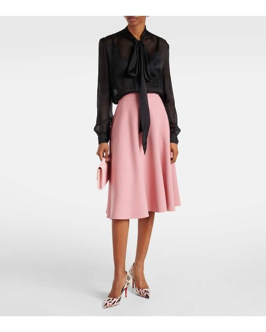 Salones Miss Z 80 De Charol Christian Louboutin de color Metallic