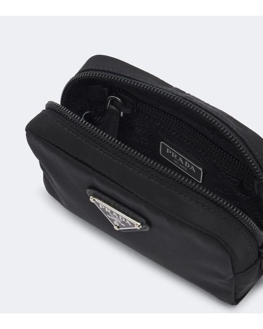 Prada Black Micro Re-Nylon Pouch