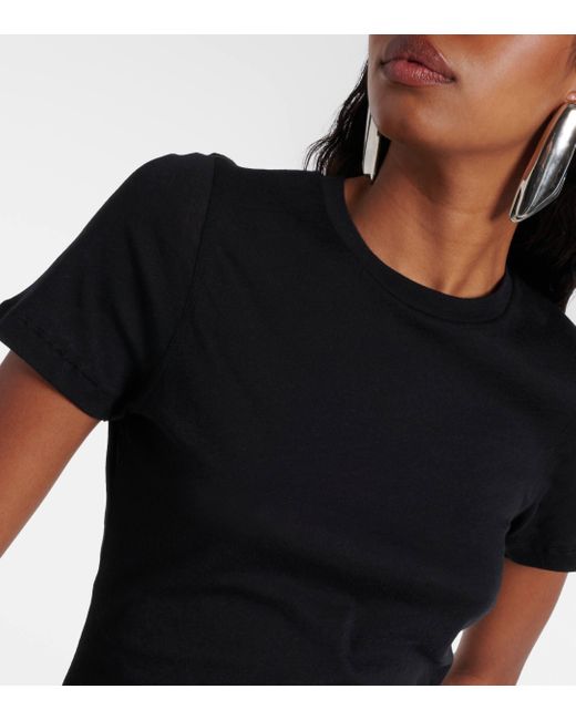 Wardrobe NYC Black Cotton Jersey T-shirt