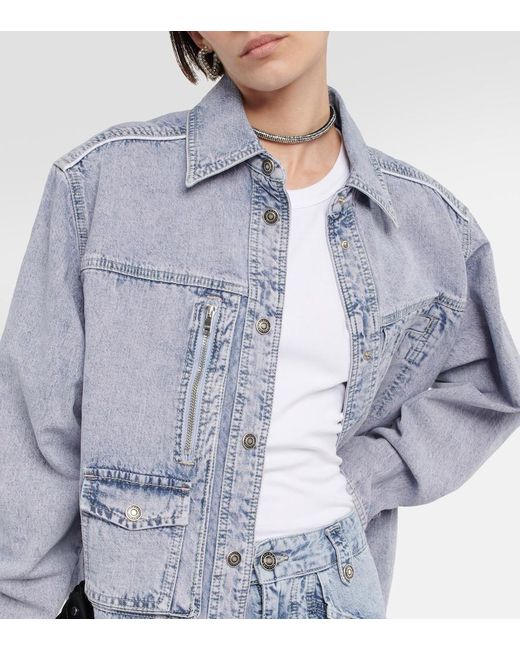 Isabel Marant Blue Pearl Denim Jacket
