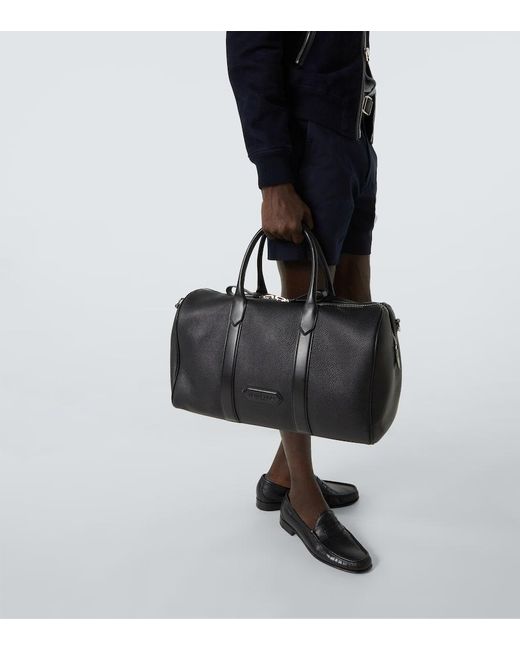 Bolso De Viaje De Piel Tom Ford de hombre de color Black