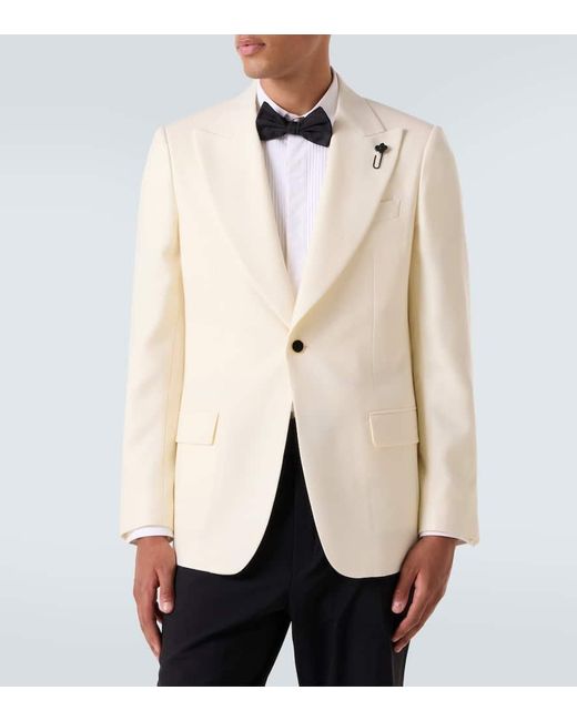 Lardini Blazer Aus Schurwolle in Natural für Herren