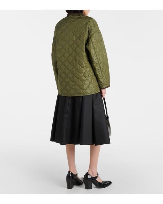 Prada Green Light Re-Nylon Quilted Jacket