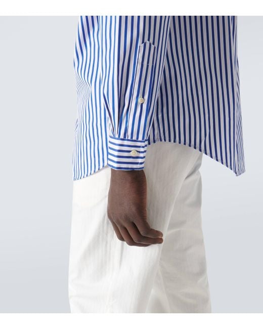 Chemise rayee en coton Polo Ralph Lauren pour homme en coloris Blue