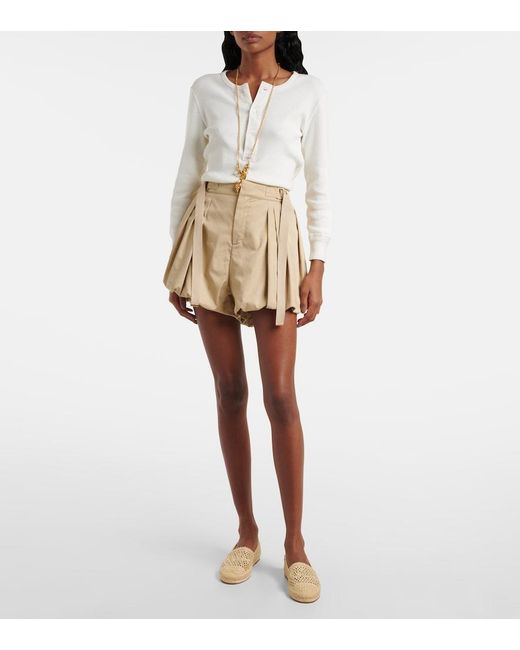 Chloé Natural Isla Espadrilles Aus Häkelmaterial
