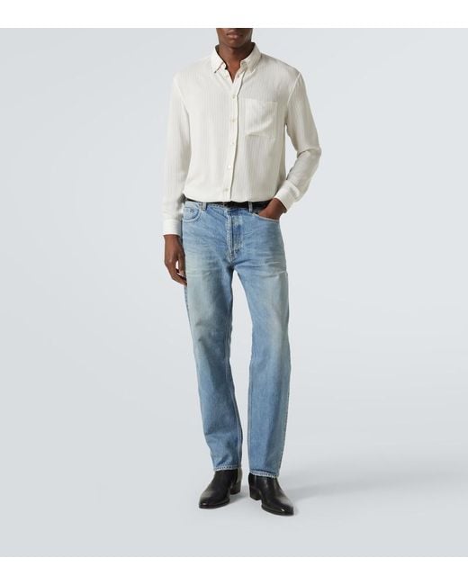 Saint Laurent Straight Jeans Mick in Blue für Herren