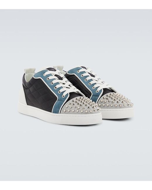 Louis Junior Spikes - Sneakers - Veau velours and spikes