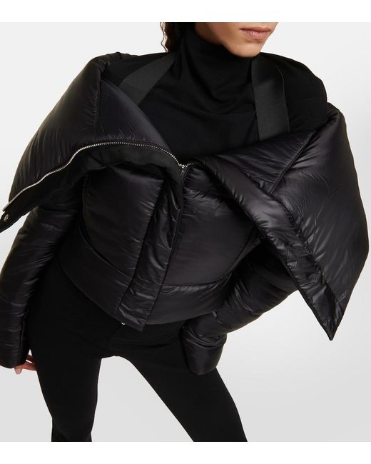 Alaïa Black Cropped Puffer Jacket