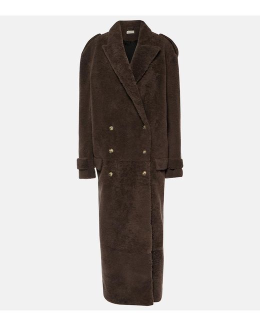 The Mannei Brown Rutul Oversized Coat