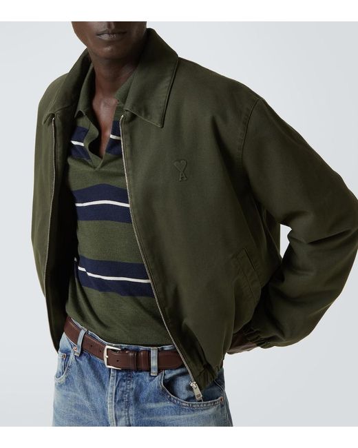 Chaqueta Ami De Cour De Algodon AMI de hombre de color Green