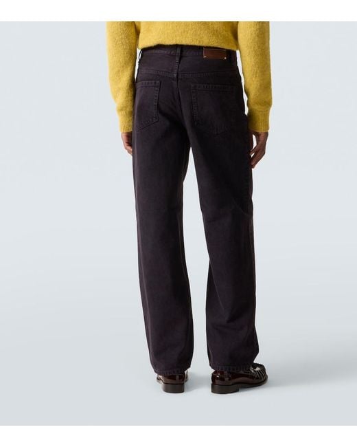 Jean Ample Dries Van Noten pour homme en coloris Black