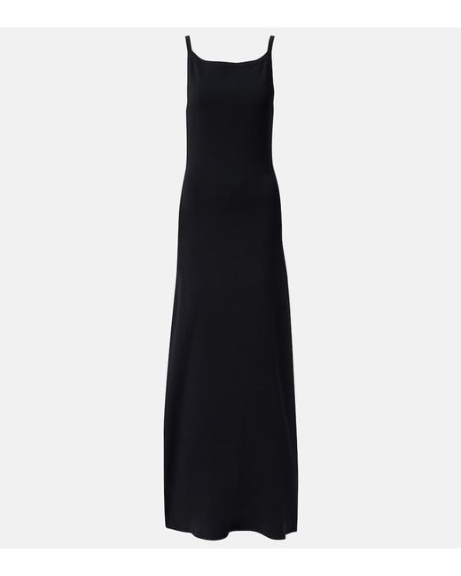 Joseph Black Sleeveless Maxi Dress