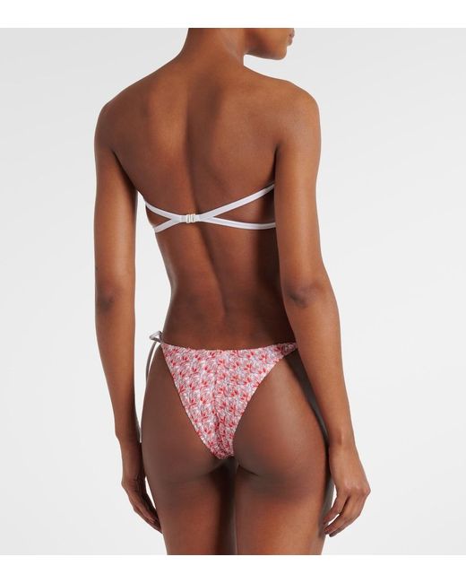 Missoni Pink Crochet Bandeau Bikini