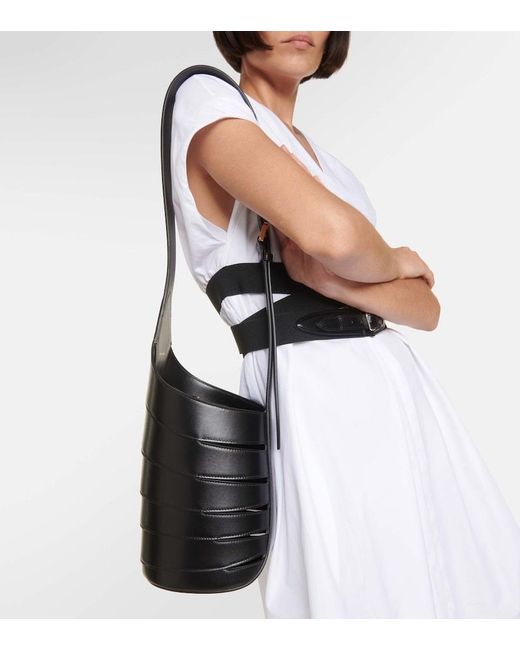 Alaïa Black Babel Small Leather Shoulder Bag