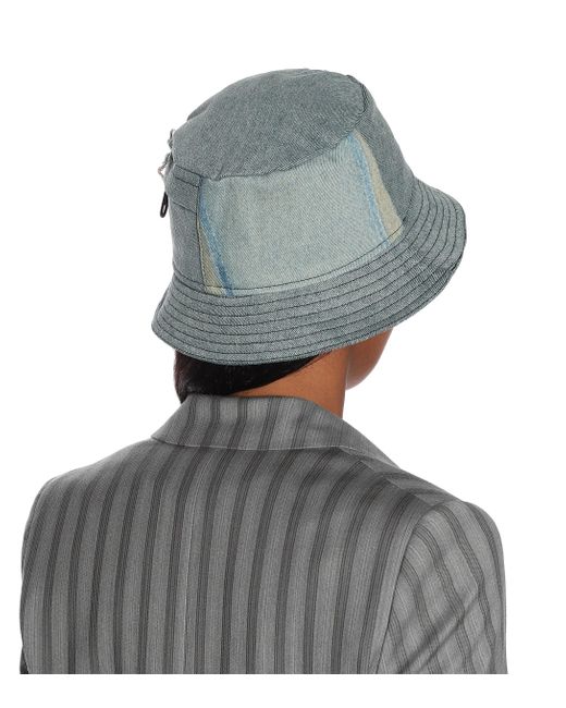 o Virgil Abloh Denim Bucket Hat 