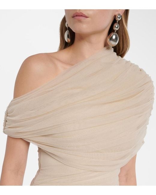 Robe De Mariee Himalia En Tulle Fronce De La Vali en coloris Natural