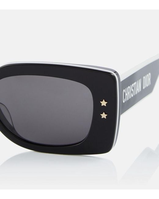 Dior Brown Diorpacific S1U Square Sunglasses