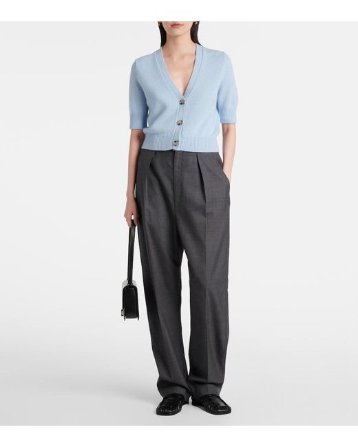 Jardin Des Orangers Blue Cashmere Cardigan
