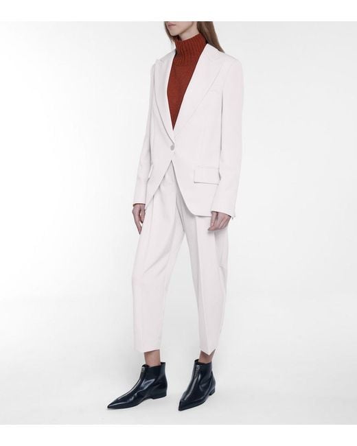 Stella McCartney Multicolor Lindsey Wool Blazer