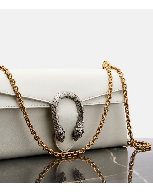 Gucci Natural Dionysus Medium Leather Shoulder Bag