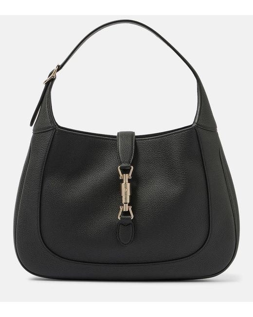 Gucci Black Jackie 1961 Large Bag, Leather